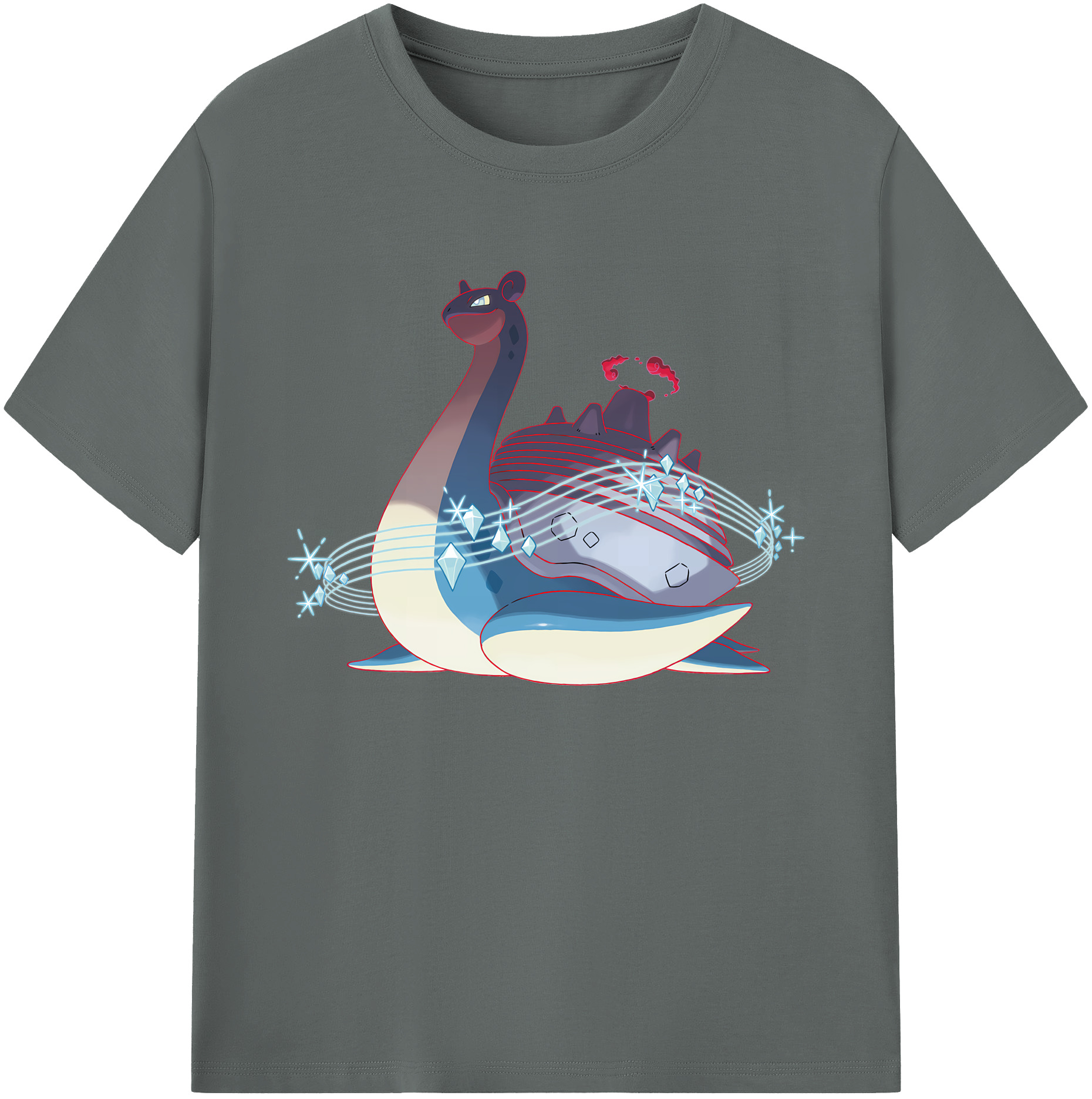 （画像用） ポケットモンスター Pokémon 綿100％ メンズ半袖Tシャツ｜肌触りやわらか＆通気性